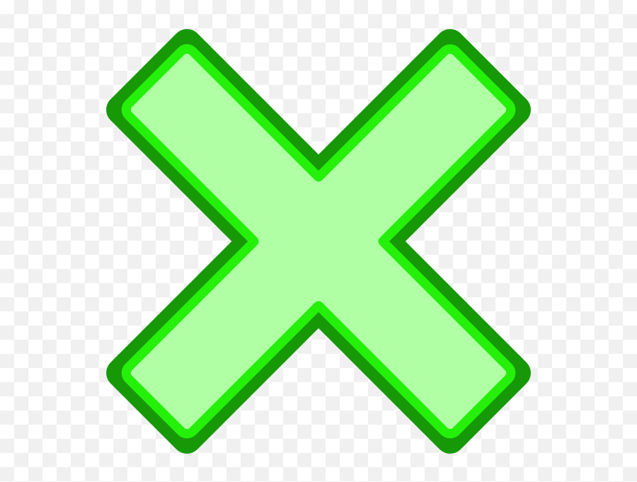 Red Cross Clipart Crossmark - Portable Network Graphics Vertical Emoji,X Mark Emoji