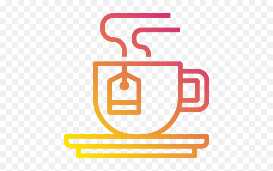 Hot Tea Icon Of Gradient Style - Available In Svg Png Eps Serveware Emoji,Tea Cup Emoji