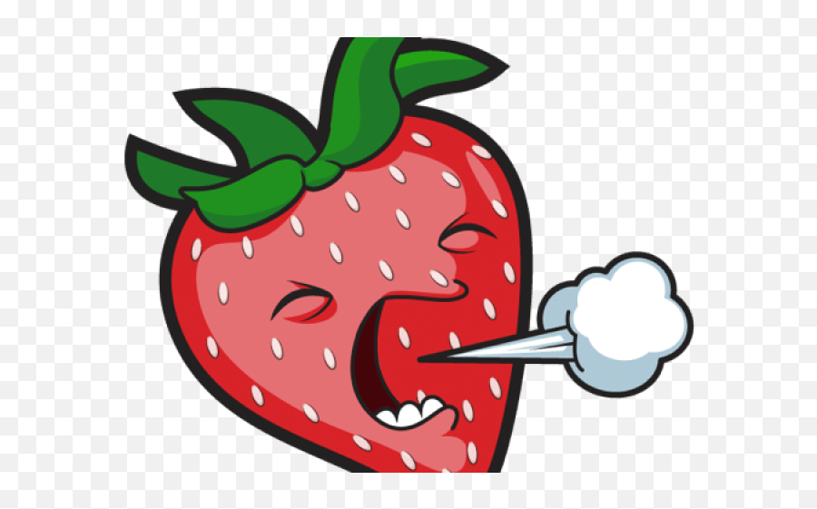 Strawberry Clipart Apple - Strawberry Cough Clipart Png Strawberry Cough Png Transparent Background Emoji,Strawberry Shortcake Emoji