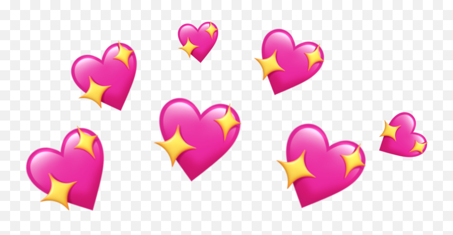 Download Hd Heart Crown Emoji Png Transparent Png Image - Transparent Hearts Emoji Png,Crown Emoji