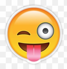 Emoji Book - Transparent Tongue Out Emoji,Emoji Dimensions