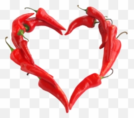Chili Pepper Heart Clipart By Exostock - Pepper Heart Chili Pepper Heart Png Emoji,Chili Pepper Emoji