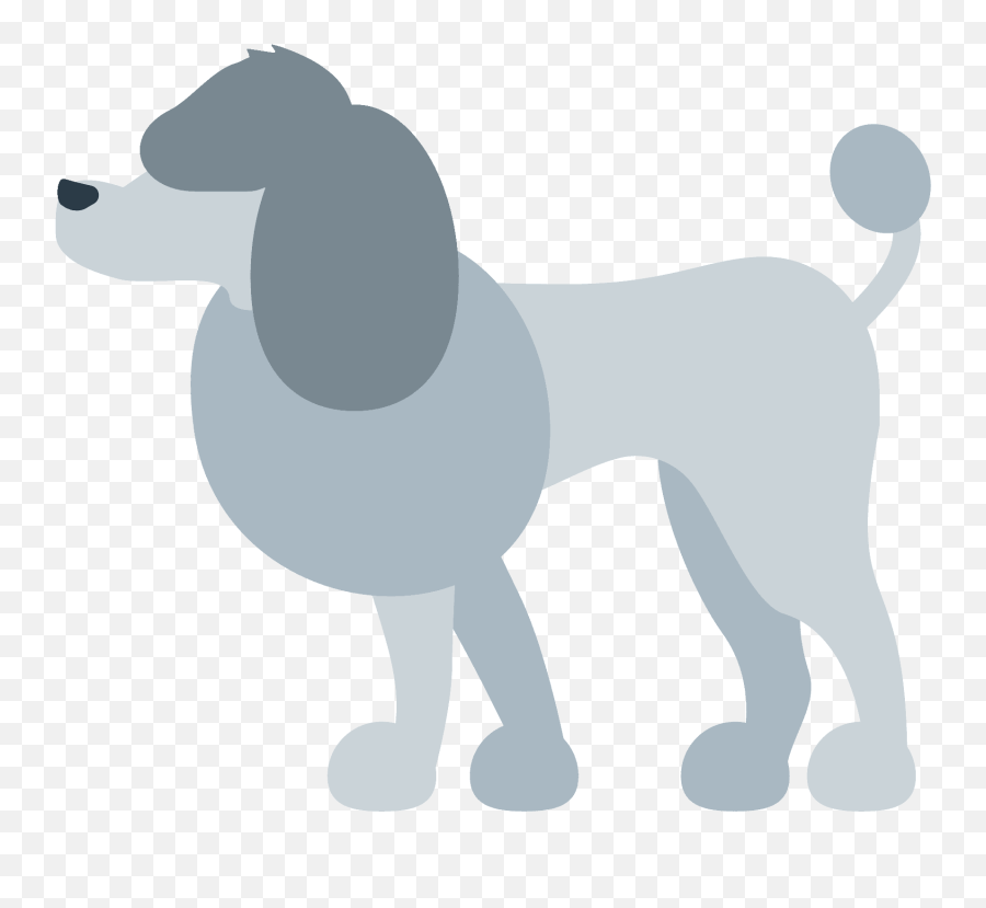 Poodle Puppy Emoji Animal Dog Breed - Poodle Png Download Snžka,Animal Emoji