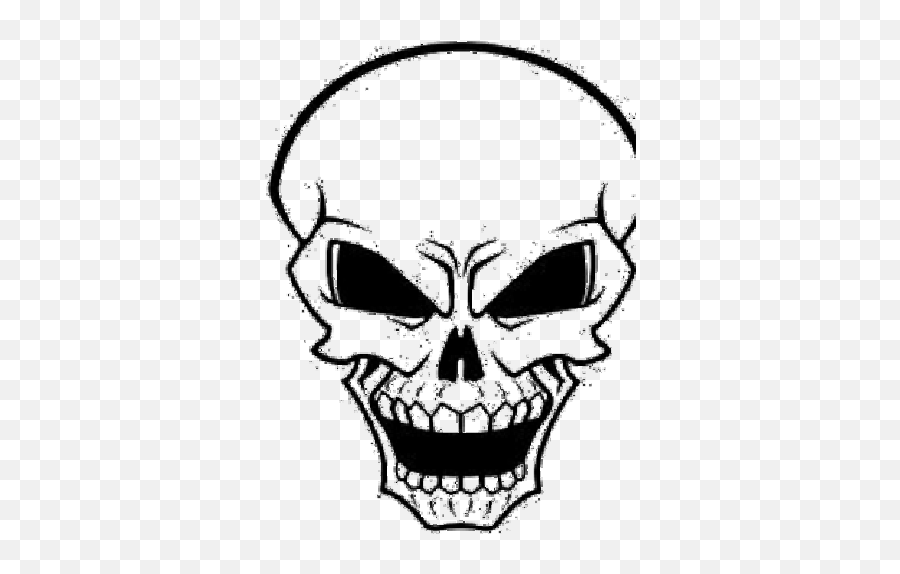 Demon Skull Png - Danger Skull Emoji,Skull Emoji 1920 1080