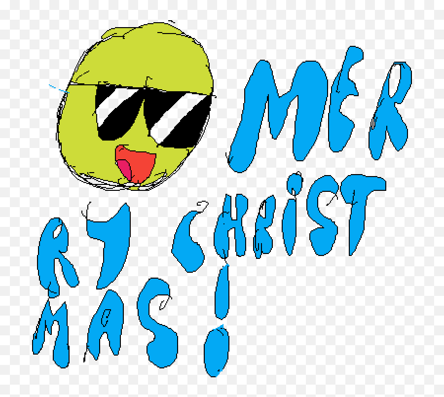 Pixilart - Merry Christmas By Kvithemight Dot Emoji,Merry Christmas I Love You Emoticon