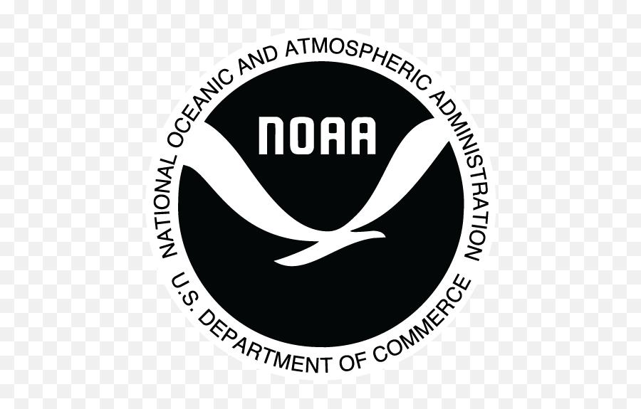 National Oceanic And Atmospheric Administration Logos - Noaa Logo Black Background Emoji,Black Circle Emoticon Small