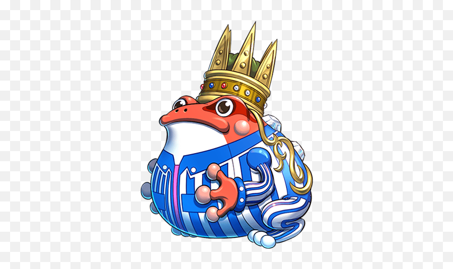 Lawson Frog - Brave Frontier Burst Frog Emoji,Gaia Online Emoticons Crown