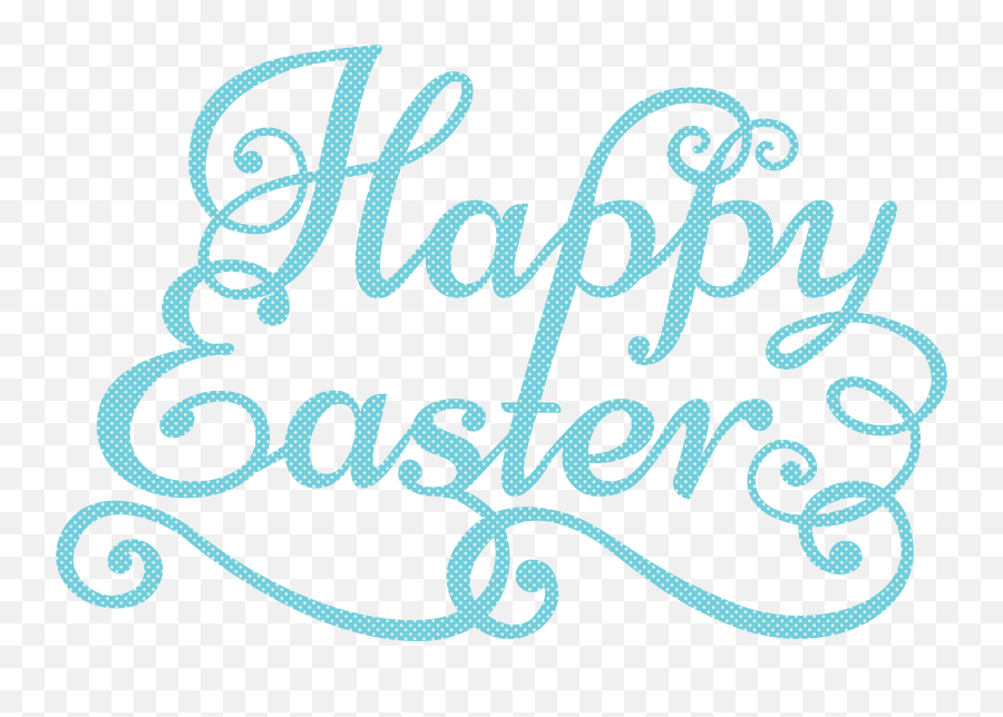 Download Blue Easter Bunny Transparent - Transparent Happy Easter Png Emoji,Free Happy Easter Emoticon