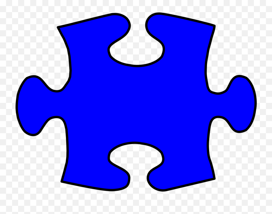 Puzzle Piece Blue Png Svg Clip Art For - Writing Ideas Year 1 Emoji,Puzzle Pieces Emoji