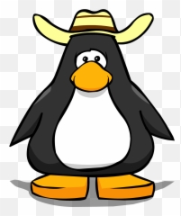 Tan Cowboy Hat Club Penguin Wiki Fandom - Club Penguin Penguin Emoji,Emojis Vaqueros