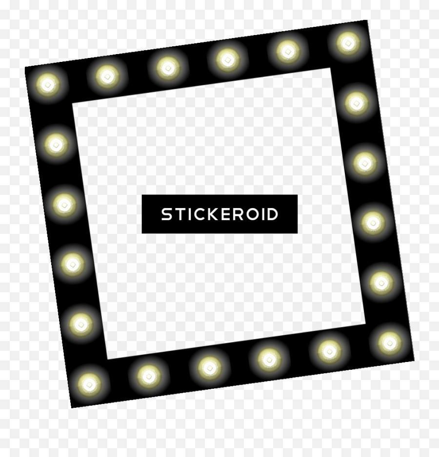 Download Makeup Mirror Frame - Showbiz Makeup Mirror Png Png Dot Emoji,Mirror Emoji