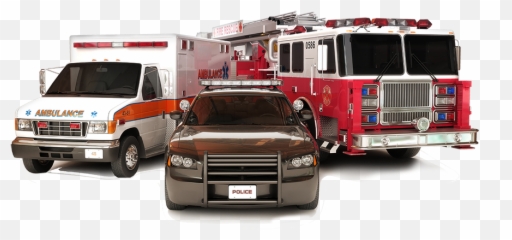Download Hd Police Ambulance Fire Truck - Emergency Vehicle Emoji,Fire Emoji And Fire Truck Emoji