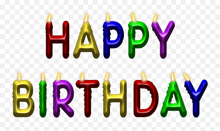 Happy Birthday Candles - Free Image On Pixabay Happy Birthday Candle Images With No Background Emoji,Congratulatory Facebook Emoji