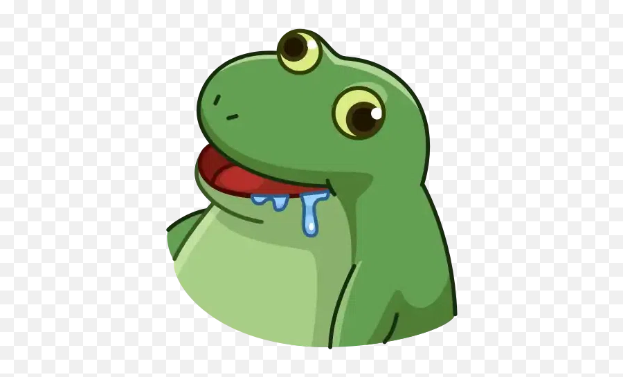 Concerned Froge - Stickers Cloud Emoji,Concern Froge Emoji