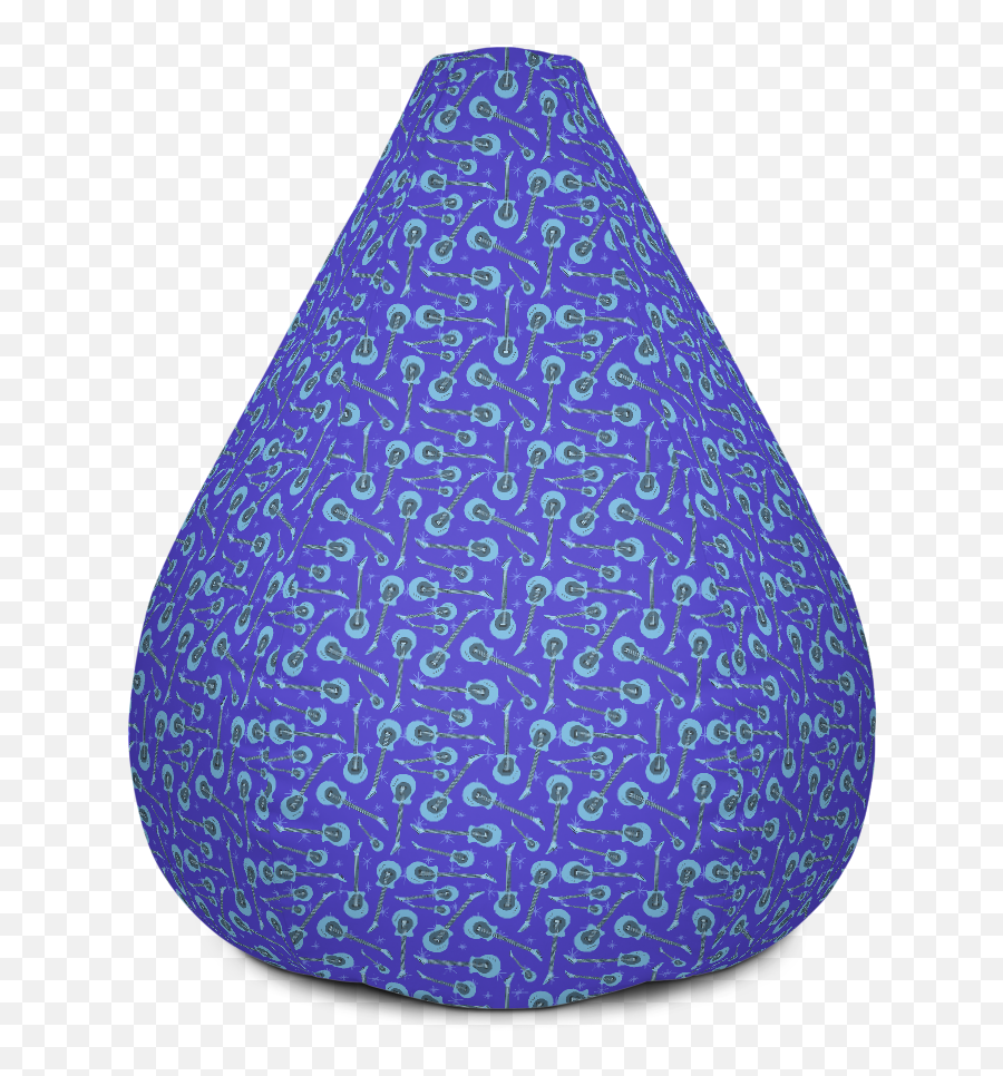 Blue Guitar Bean Bag Chair Filling Guitar Fire U2013 Guitar Fire Emoji,Emojis Beanbag