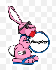 Energizer Bunny Stickers - Energizer Bunny Clipart Emoji,Energizer Bunny Emoji
