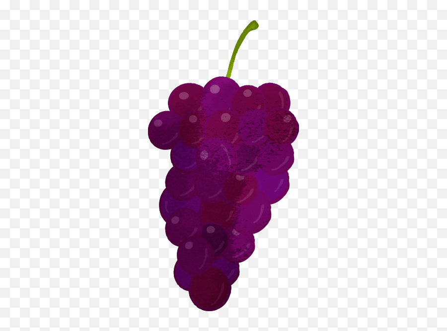 Grapes Set - Cute2u A Free Cute Illustration For Everyone Emoji,Candy Grapes Banana Pineapple Emoji