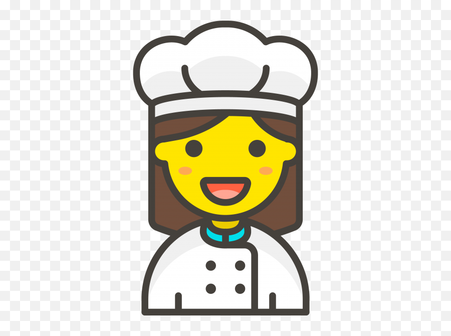 Chef Woman Emoji Png Transparent Emoji - Freepngdesigncom,Ladies Emoji