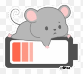 Sticker Maker - Ratón Grey Emoji,White Rat Emojie