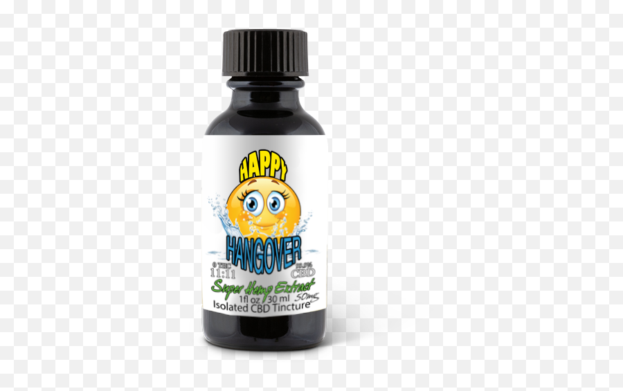 Happy Hangover Shot U2013 1111 Cbd Oil Organic Full Spectrum - Solution Emoji,Hangover Emoticon
