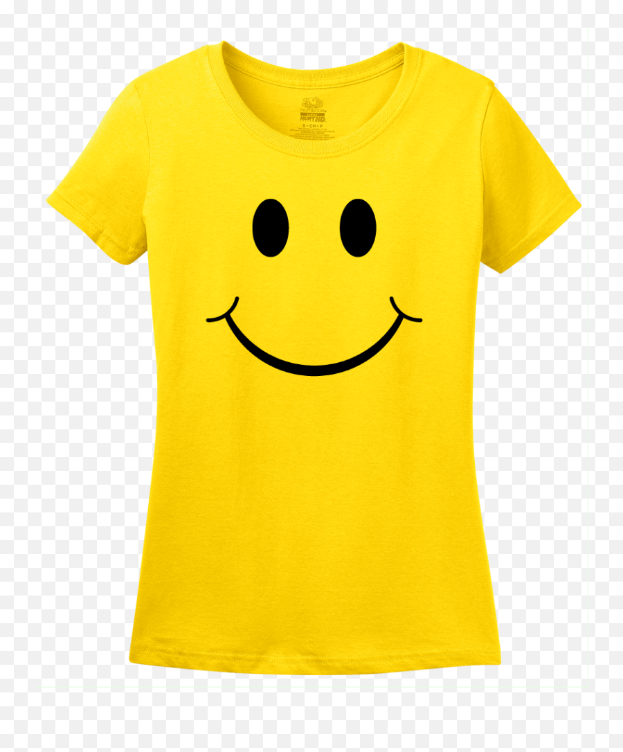 Smiley Face Smile - Happy Optimist Cheerful Sunny T Smiley Face Emoji,Emoticon T Shirt