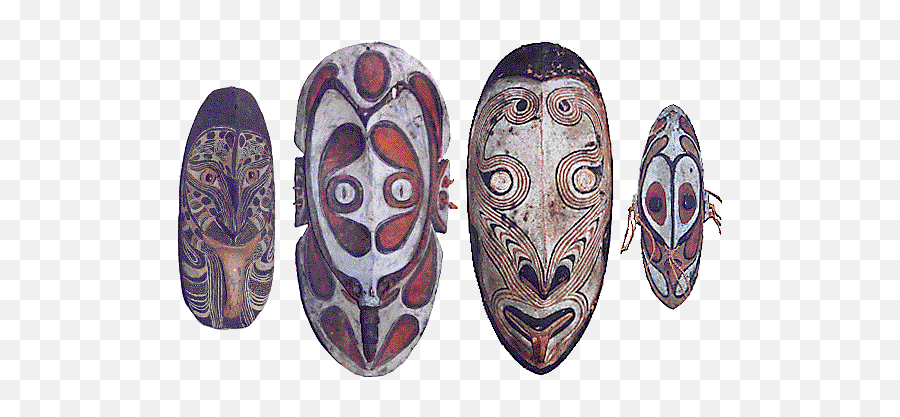 The Old Reader - Papua New Guinea Masks Emoji,Stonehead Emoji