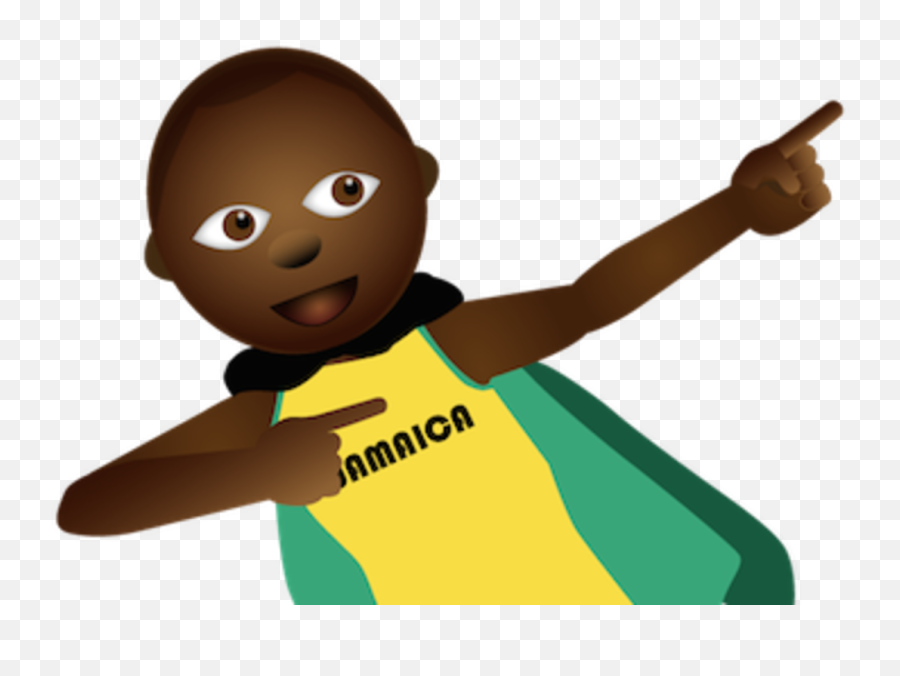 The Forgotten Sports Emojis - Usain Bolt Emoji,Lightning Emoji