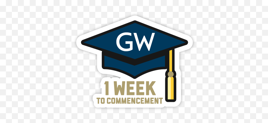 Gw Stickers By The George Washington University - For Graduation Emoji,George Washington Emoji