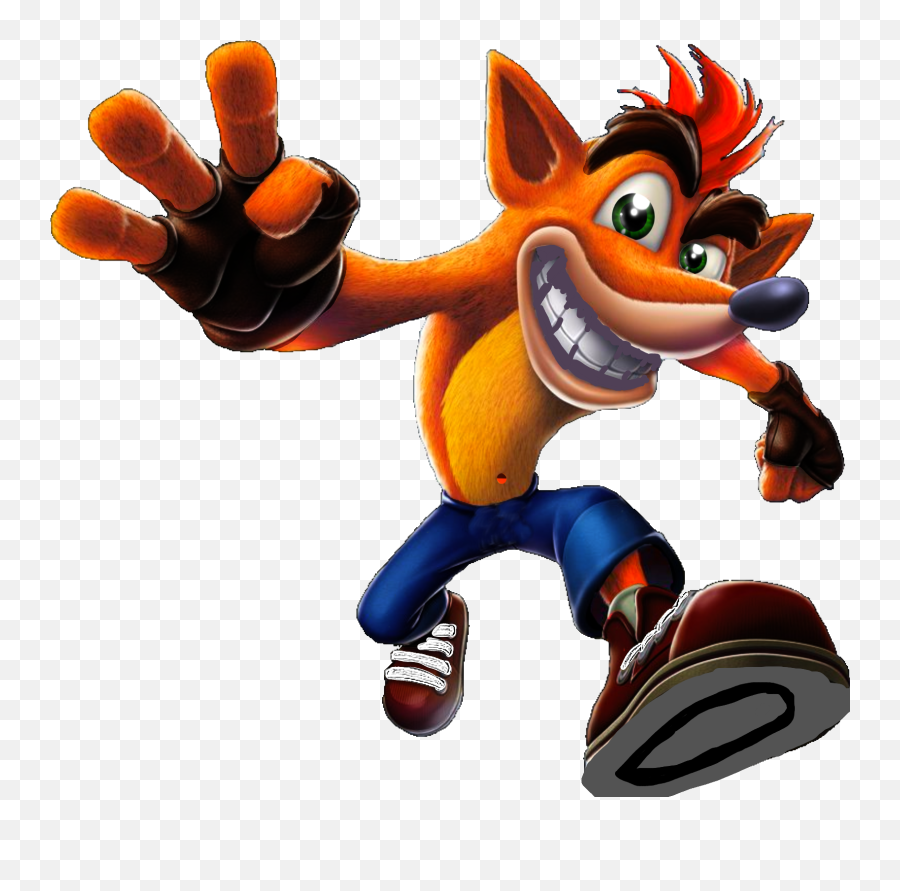 Crashbandicoot I Tried To Sticker - Crash Pose Emoji,Crash Bandicoot Emoji