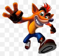 Crashbandicoot I Tried To Sticker - Crash Pose Emoji,Crash Bandicoot Emoji