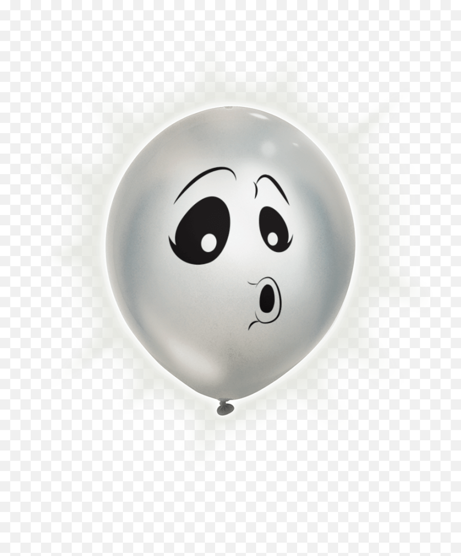 Download Silver Ghost Balloon Png Loom Balloons - Balloon Happy Emoji,Balloon Emoji