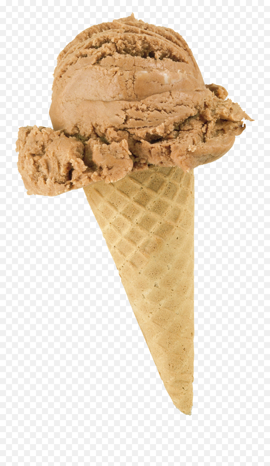Ice Cream Cone Sundae - Ice Cream Cone No Background Emoji,Chocolate Ice Cream Emoji