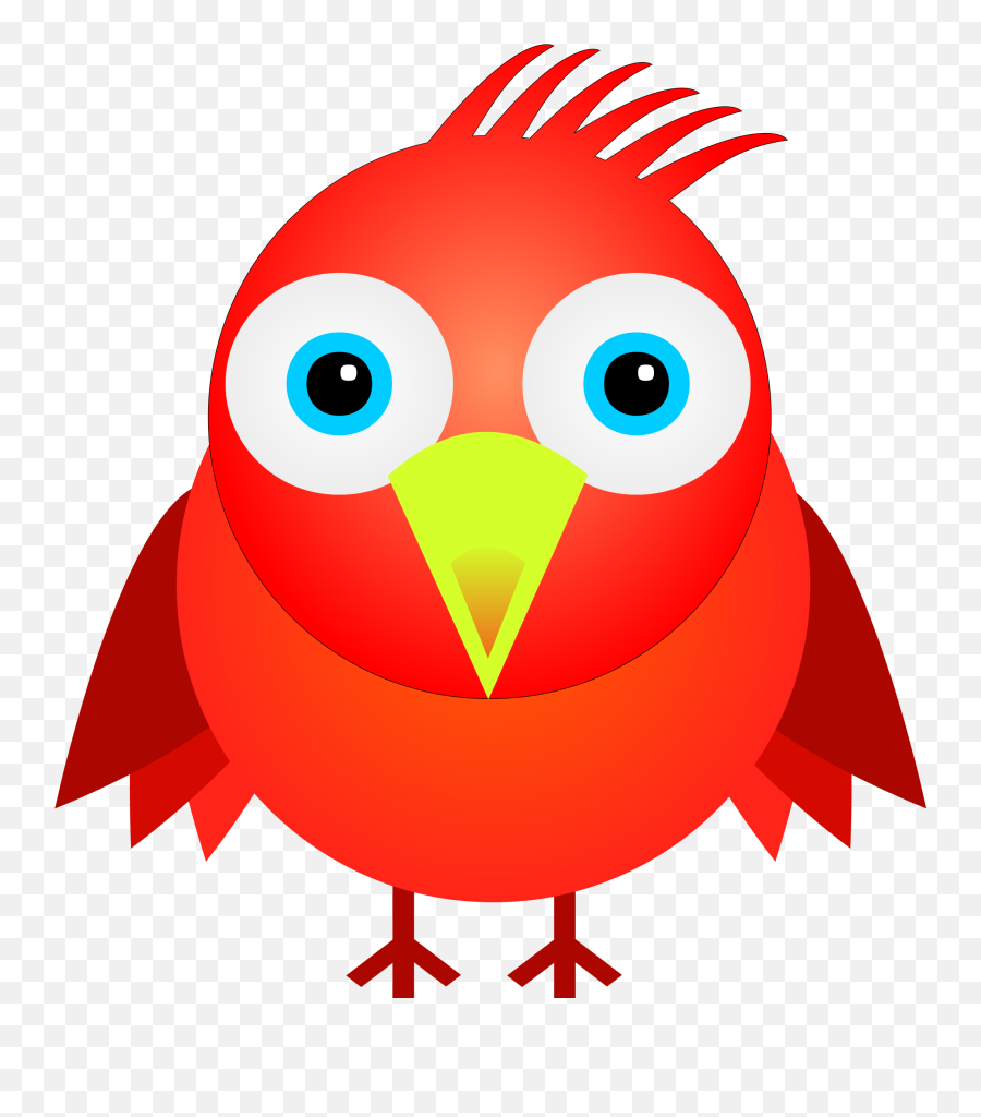 Faces Clipart Bird Faces Bird Transparent Free For Download - Clip Art Birds Red Emoji,Bird Emoticon