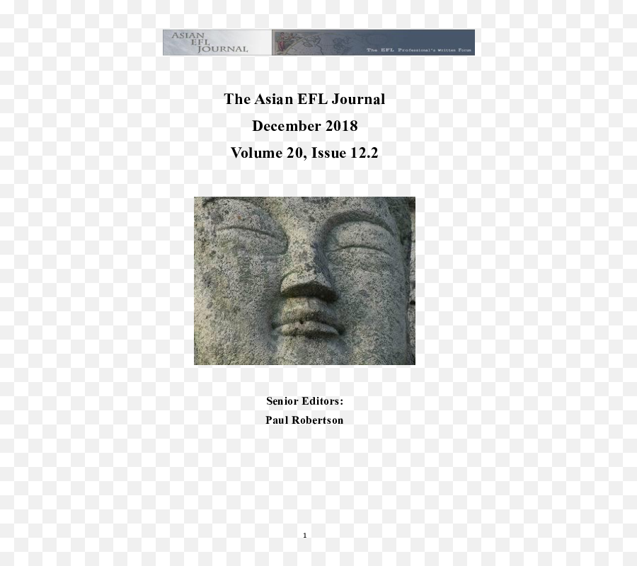 Pdf The Asian Efl Journal Volume 20 Issue 122 Senior - Hair Design Emoji,V16 Emoji Meaning