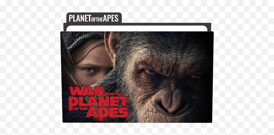 War For The Planet Of The Apes Folder Icon Free Download - War For The Planet Of The Apes Emoji,God Of War Emoji