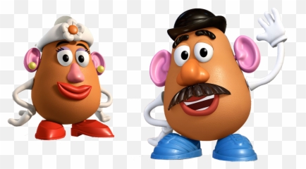Download Story Toy Sheriff Potato Head Mrs Mr Clipart Png - Transparent Mr Mrs Potato Head Toy Story Emoji,Emoticon Toy Story