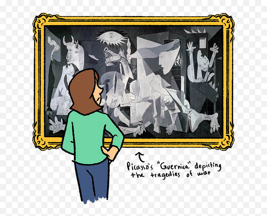 The Visual Language Of Pain Klgraywill - Pablo Picasso Reproducsion Guernica Emoji,Renaissance Example Of Emotion And Perspective