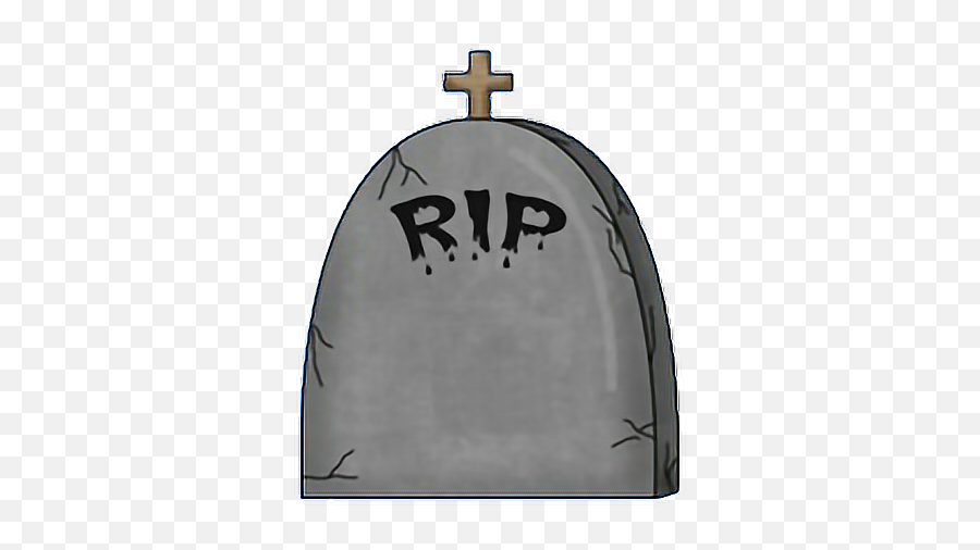 Halloween Rip Tombstone Sticker - Religion Emoji,Where Is The Rip Tombstone On Emojis