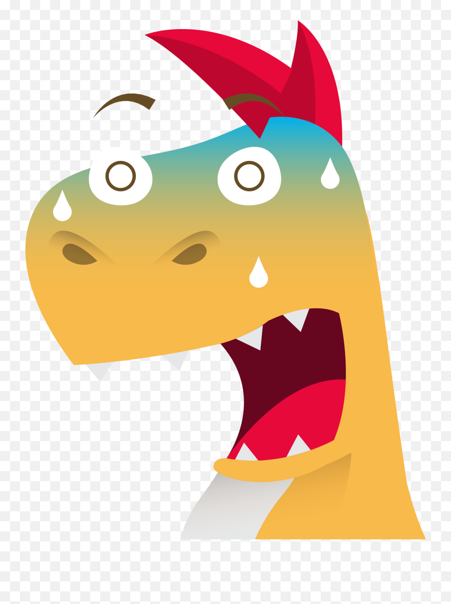 Dino From Saywhat - Fictional Character Emoji,Dinosaur Emotions