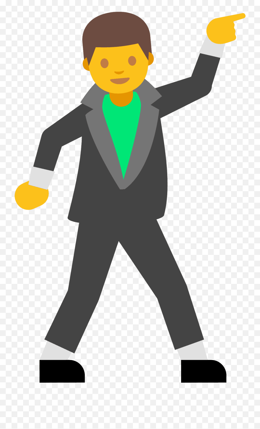 Man Dancing Emoji Clipart - Dancing Emoji Gif Png,Dancing Finger Emoji