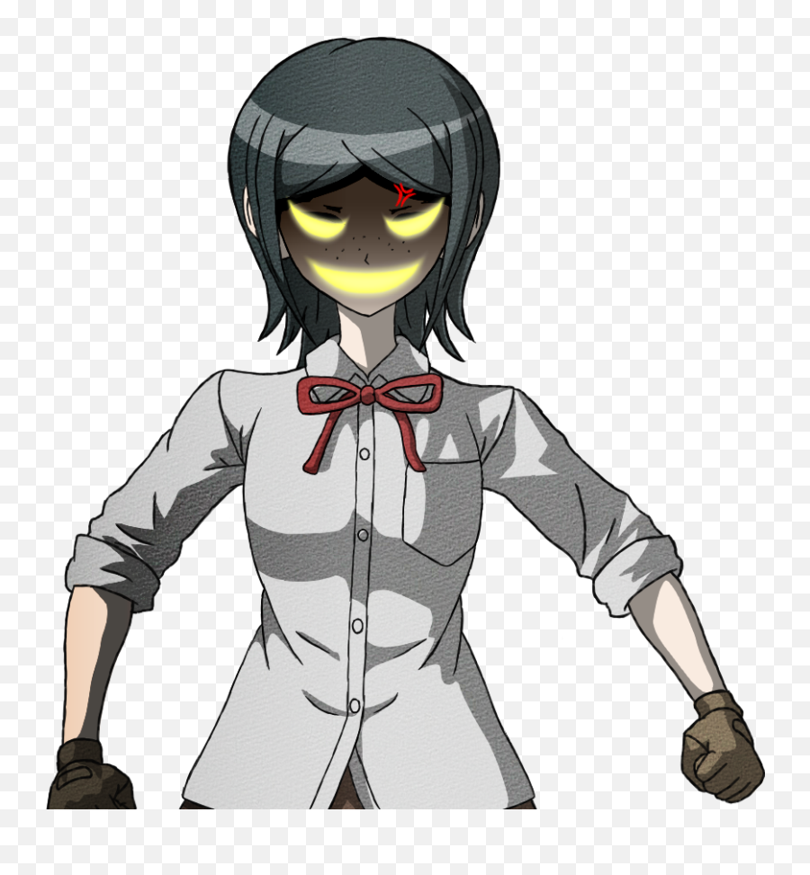 Artwork Danj86 Art U0026 Danganronpa If Comic In Progress - Shocked Mukuro Ikusaba Sprites Emoji,Exaggerated Cartoon Expression Emojis