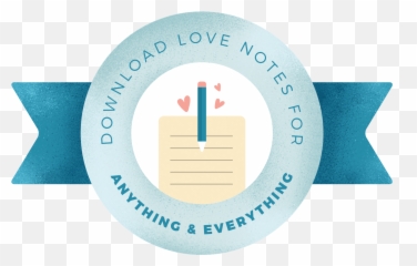 50 Love Note Printables For Their Favorite Snacks - Shariu0027s Language Emoji,