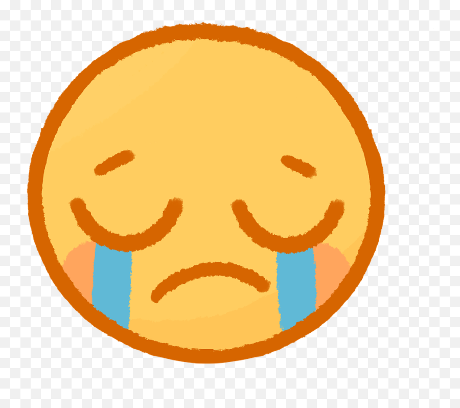Sad Emoji Face - Colegio Maestra Elsa Santibañez,Emotions Sad Face Crying