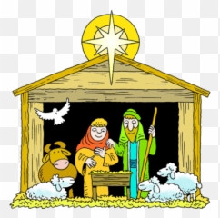 Pin - Jesus Christ Was Born Clipart Emoji,Manger Scene Emojis