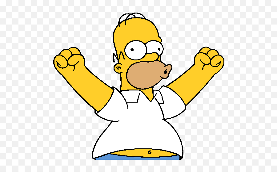 Free Simpsons Cliparts Download Free Simpsons Cliparts Png - Homer Simpson Emoji,Woo Hoo Emoticon