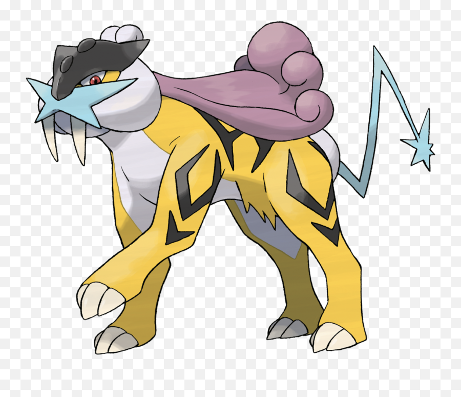 Raikou Pokémon - Bulbapedia The Communitydriven Pokémon Legendary Pokemon Raikou Emoji,Lightning Style: Emotion Wave