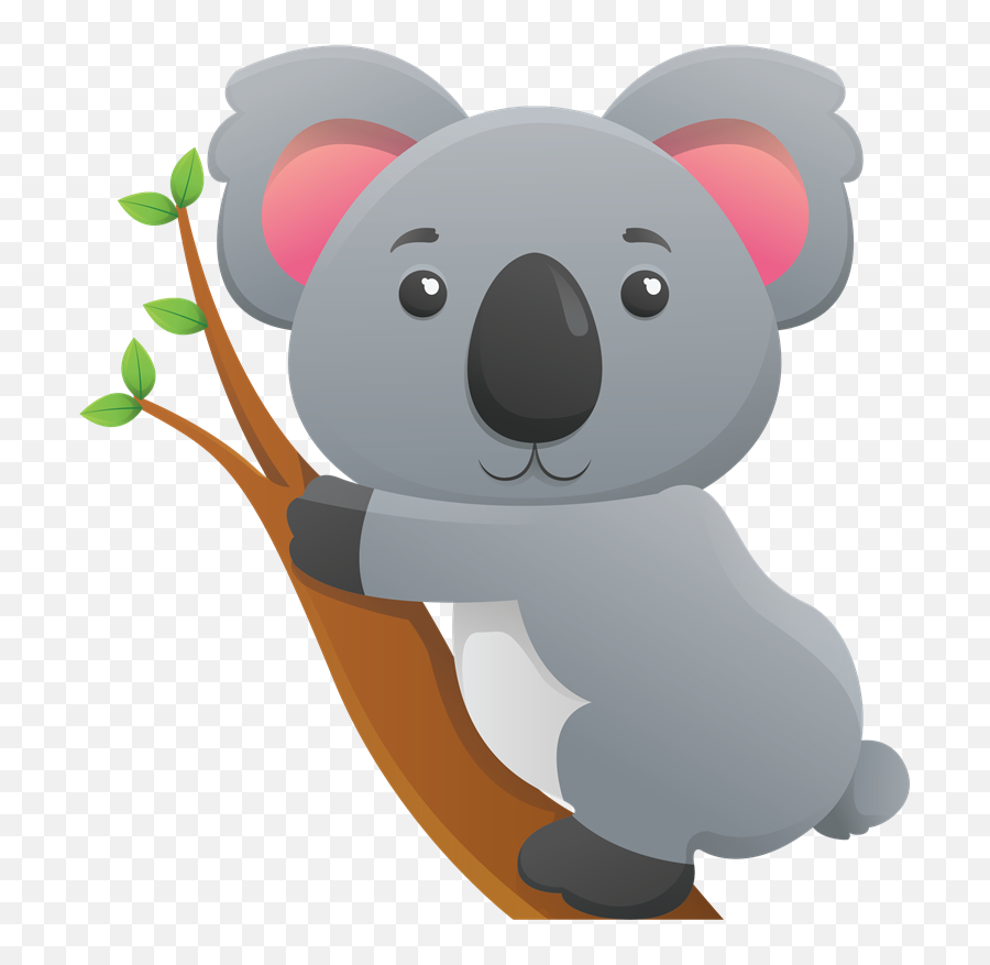 Koala Drawing Koala Cute Cartoon Animals - Koala Clipart Emoji,Koala Emoji Png