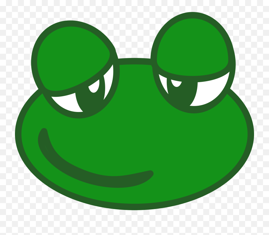 Free Green Frog Clipart Download Free Clip Art Free Clip - Draw A Cartoon Frog Head Emoji,Frog And Coffee Emoji