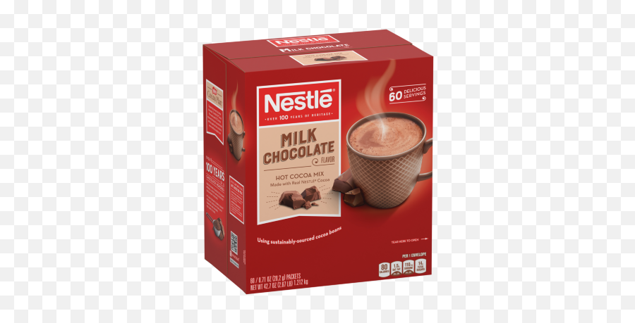 Milk Chocolate Flavor Hot Cocoa Mix - Nestle Hot Cocoa Mix Emoji,Chocolate Substitute For Emotions