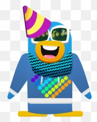 Emoji Penguins Customized - Happy,Bacon Emoji